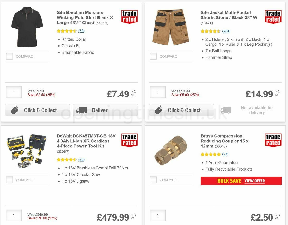 Screwfix Offers from 12 July