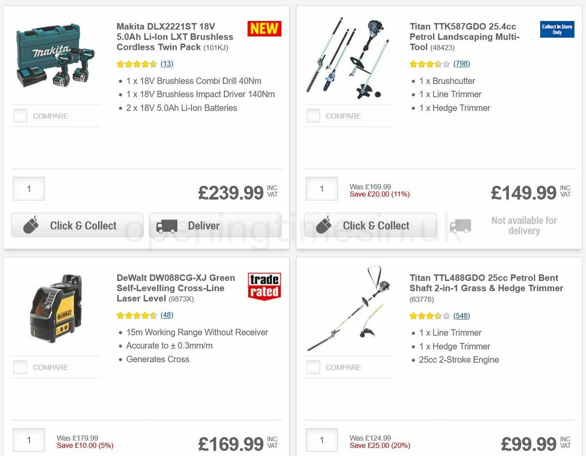 Screwfix Offers from 12 July