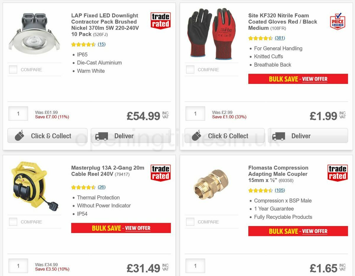 Screwfix Offers from 12 July