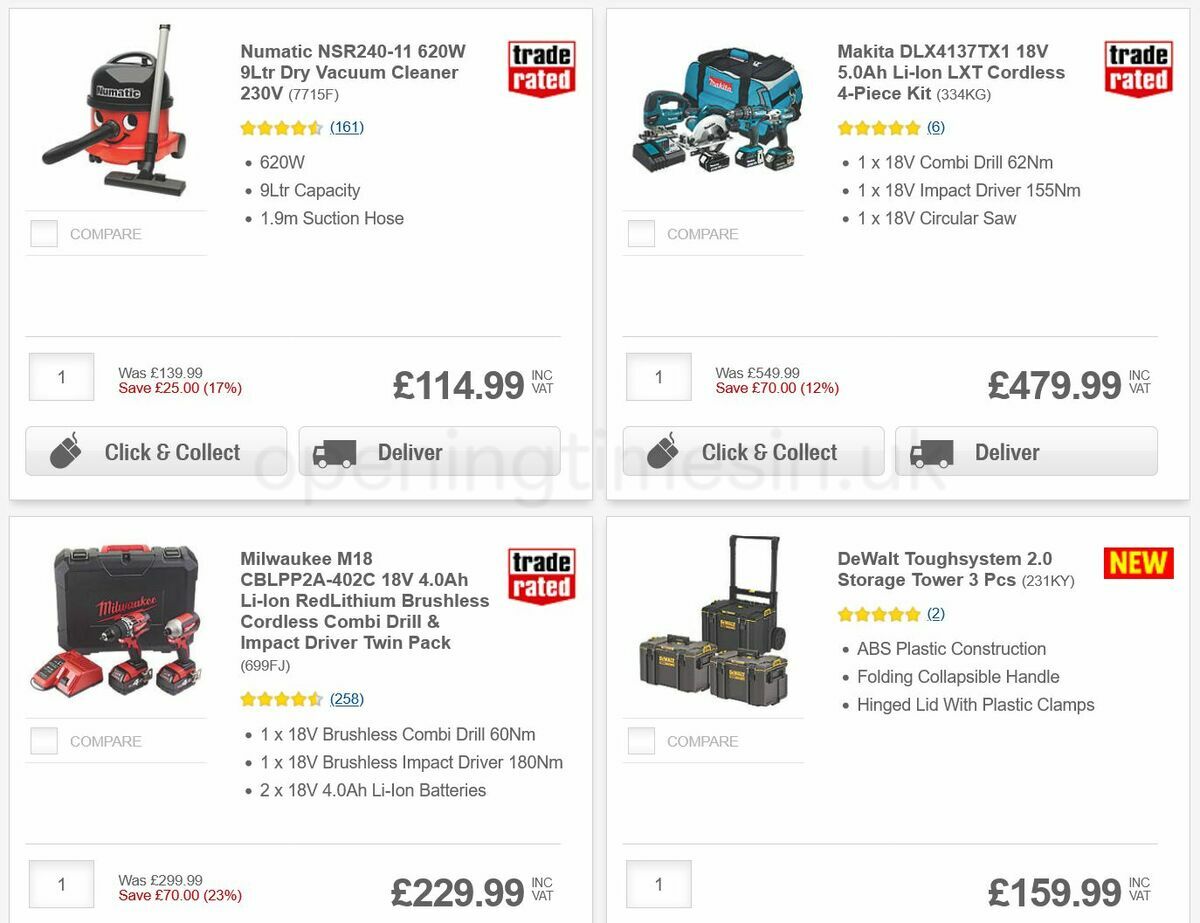 Screwfix Offers from 16 September