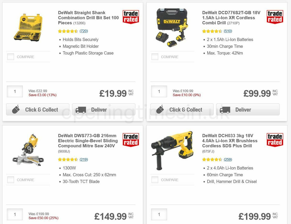 Screwfix Offers from 17 December