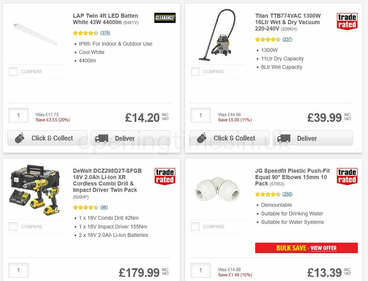 Screwfix Offers from 31 January
