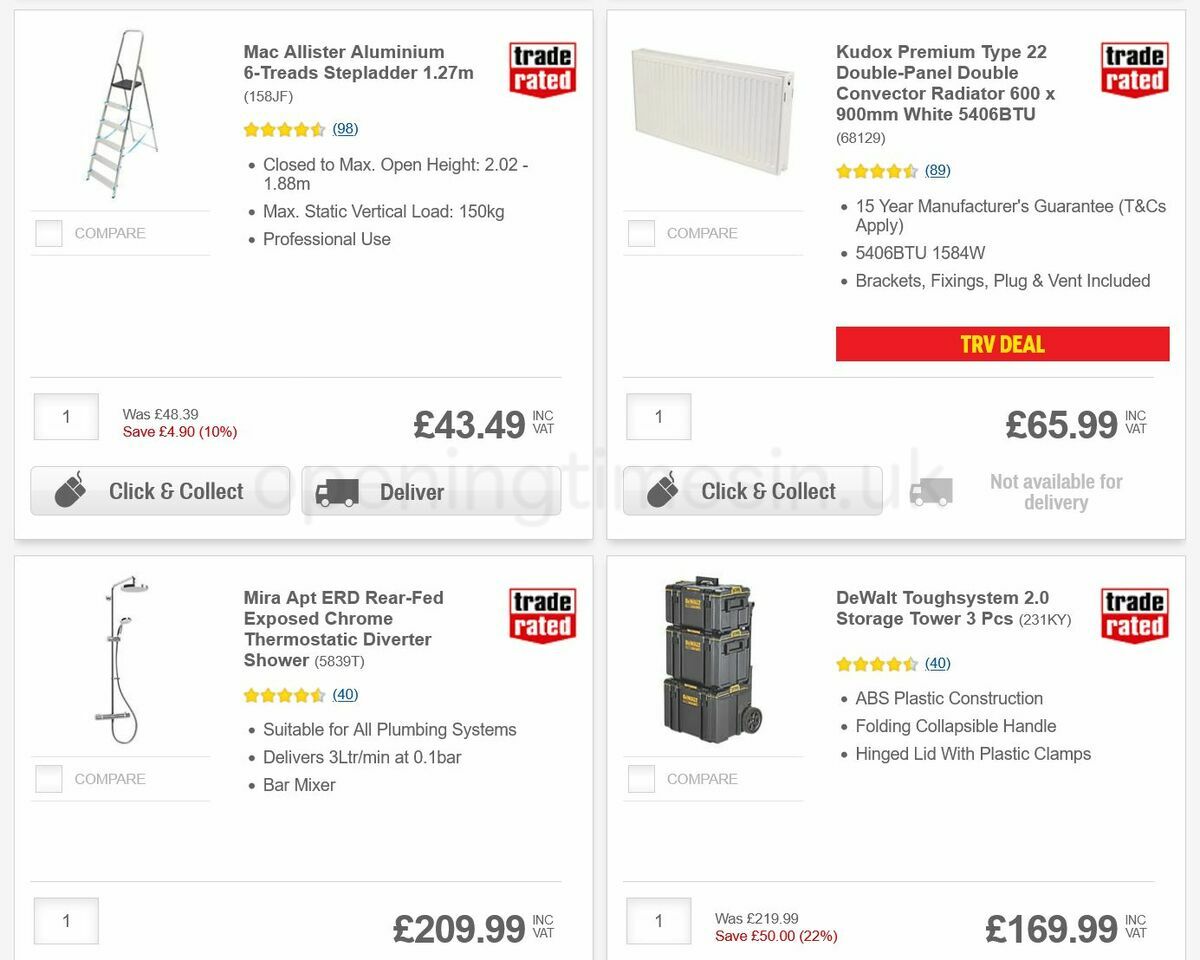 Screwfix Offers from 7 March