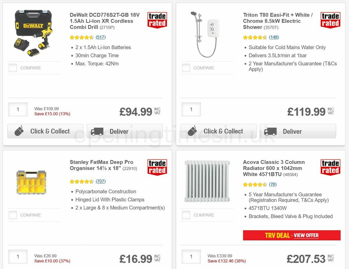 Screwfix Offers from 7 March