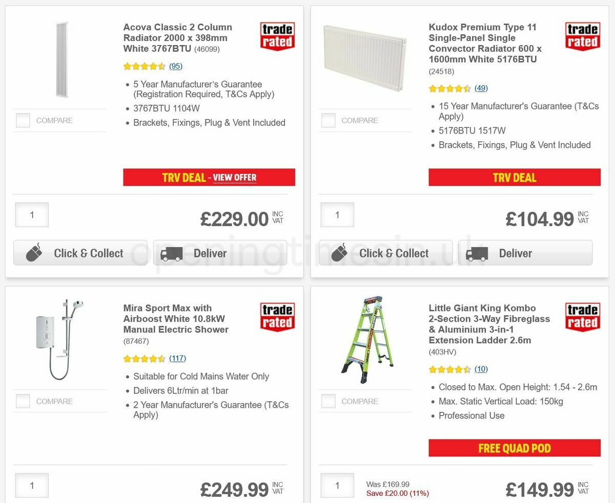 Screwfix Offers from 7 March