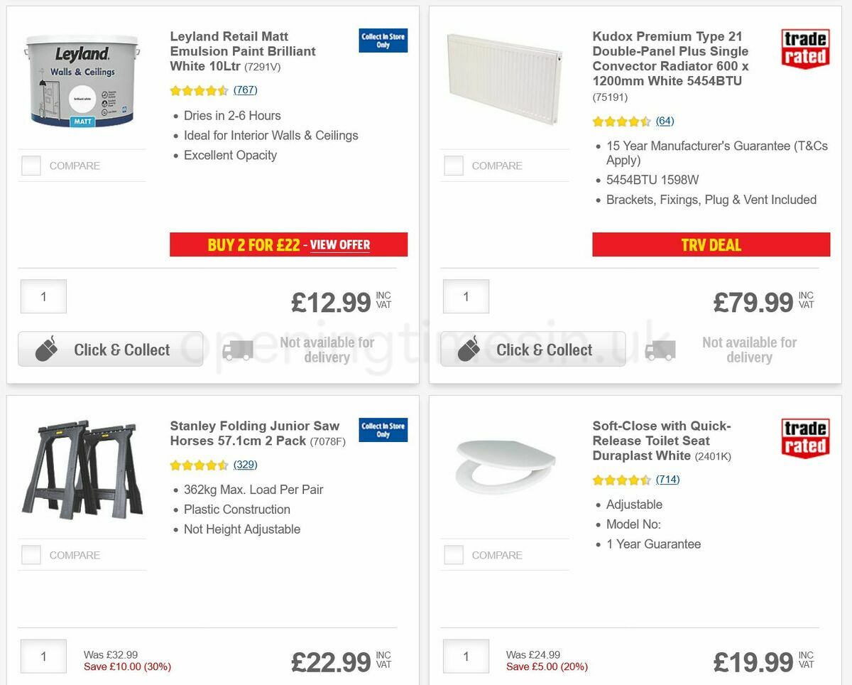 Screwfix Offers from 7 March