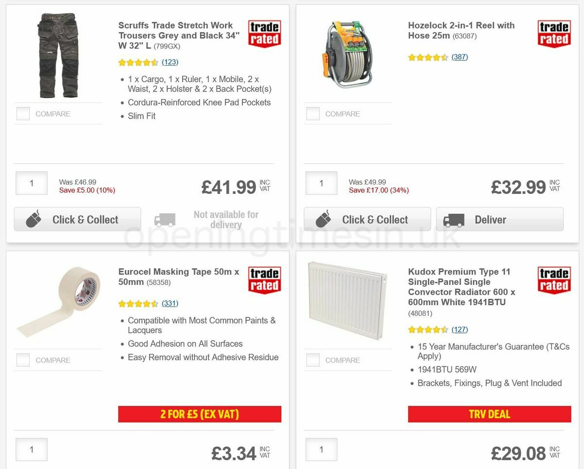 Screwfix Offers from 7 March