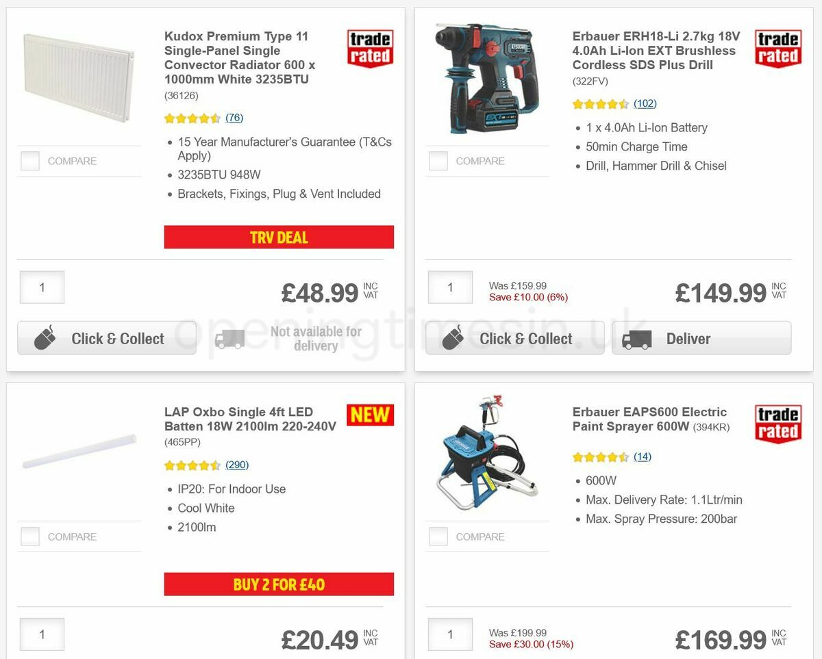 Screwfix Offers from 7 March