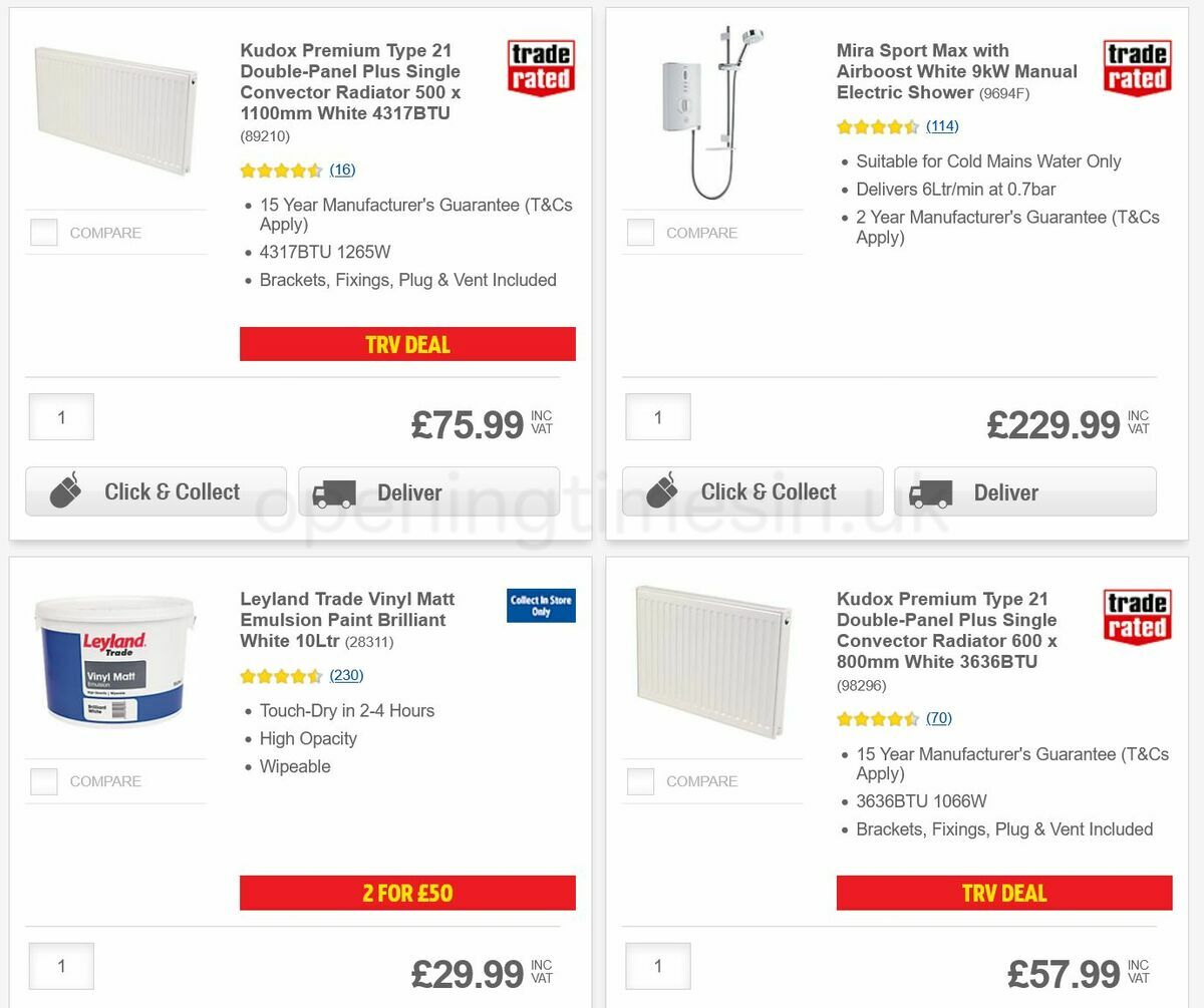 Screwfix Offers from 7 March