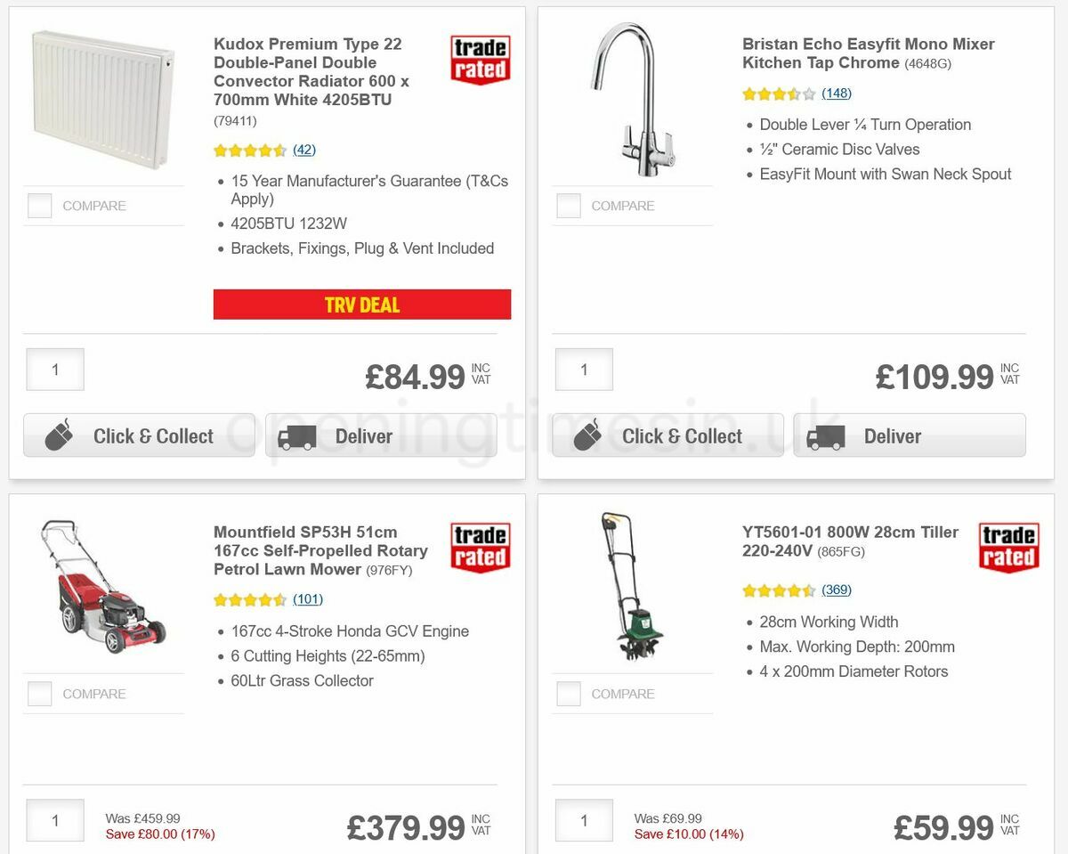 Screwfix Offers from 7 March