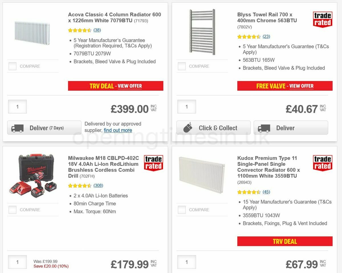 Screwfix Offers from 7 March