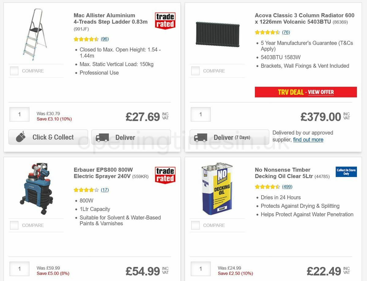 Screwfix Offers from 7 March