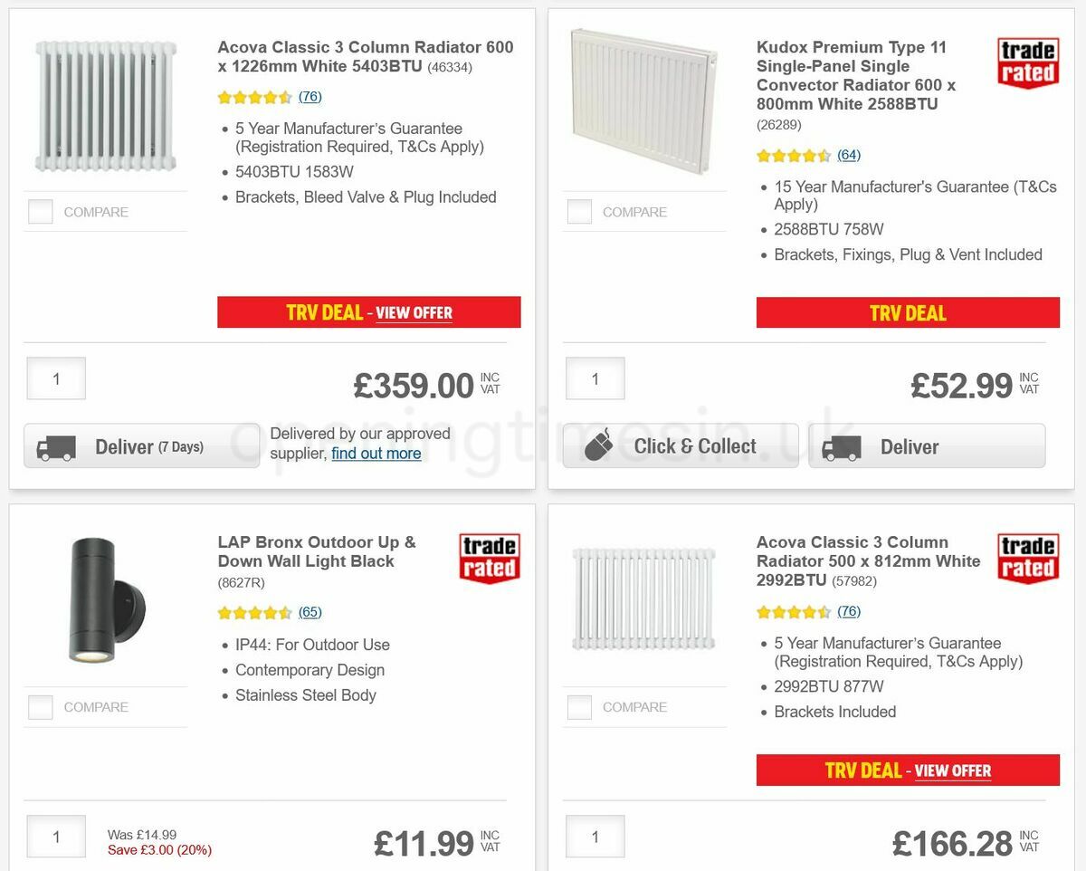 Screwfix Offers from 7 March