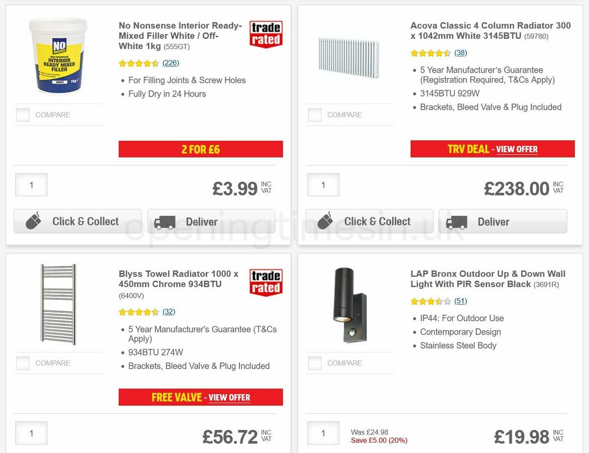 Screwfix Offers from 7 March