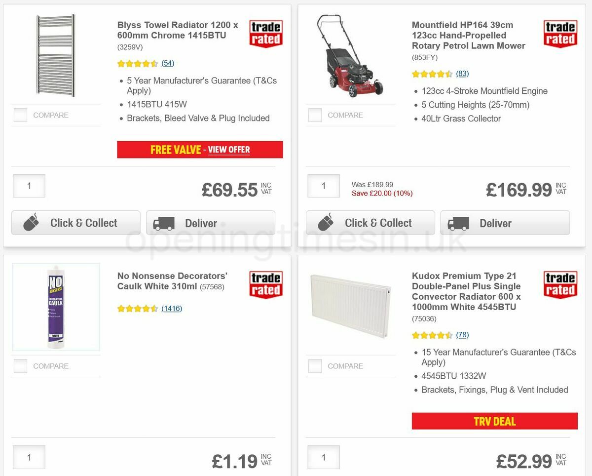 Screwfix Offers from 7 March