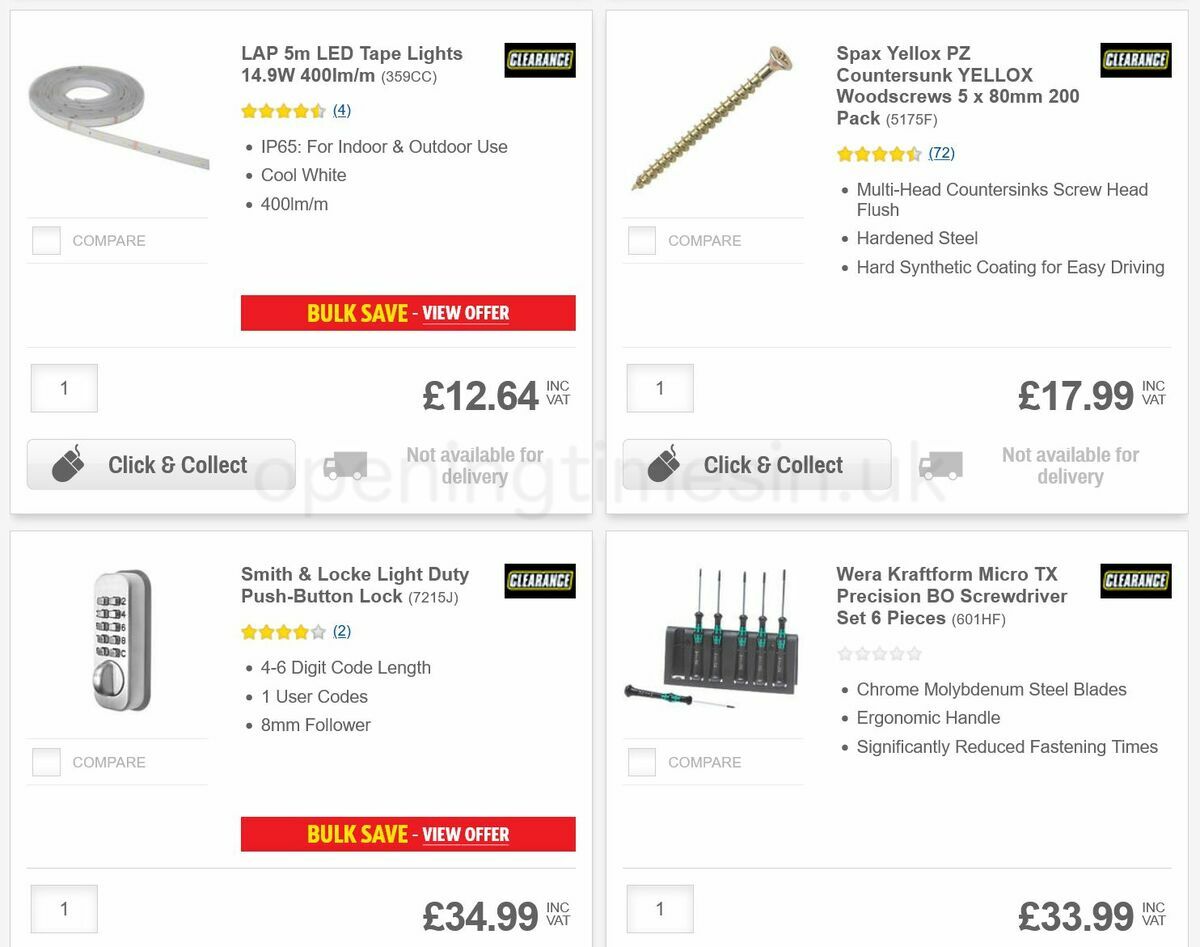 Screwfix Offers from 2 April