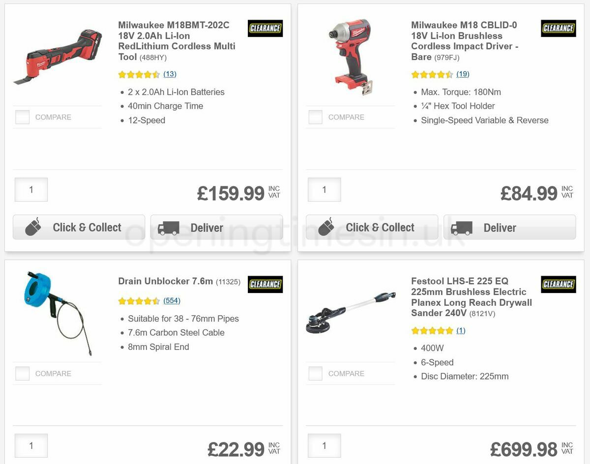 Screwfix Offers from 2 April