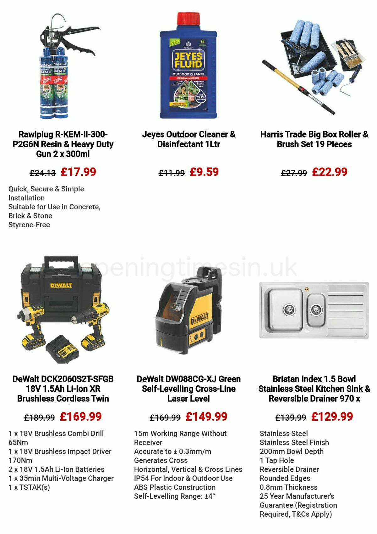 Screwfix Easter Deals Offers from 13 April