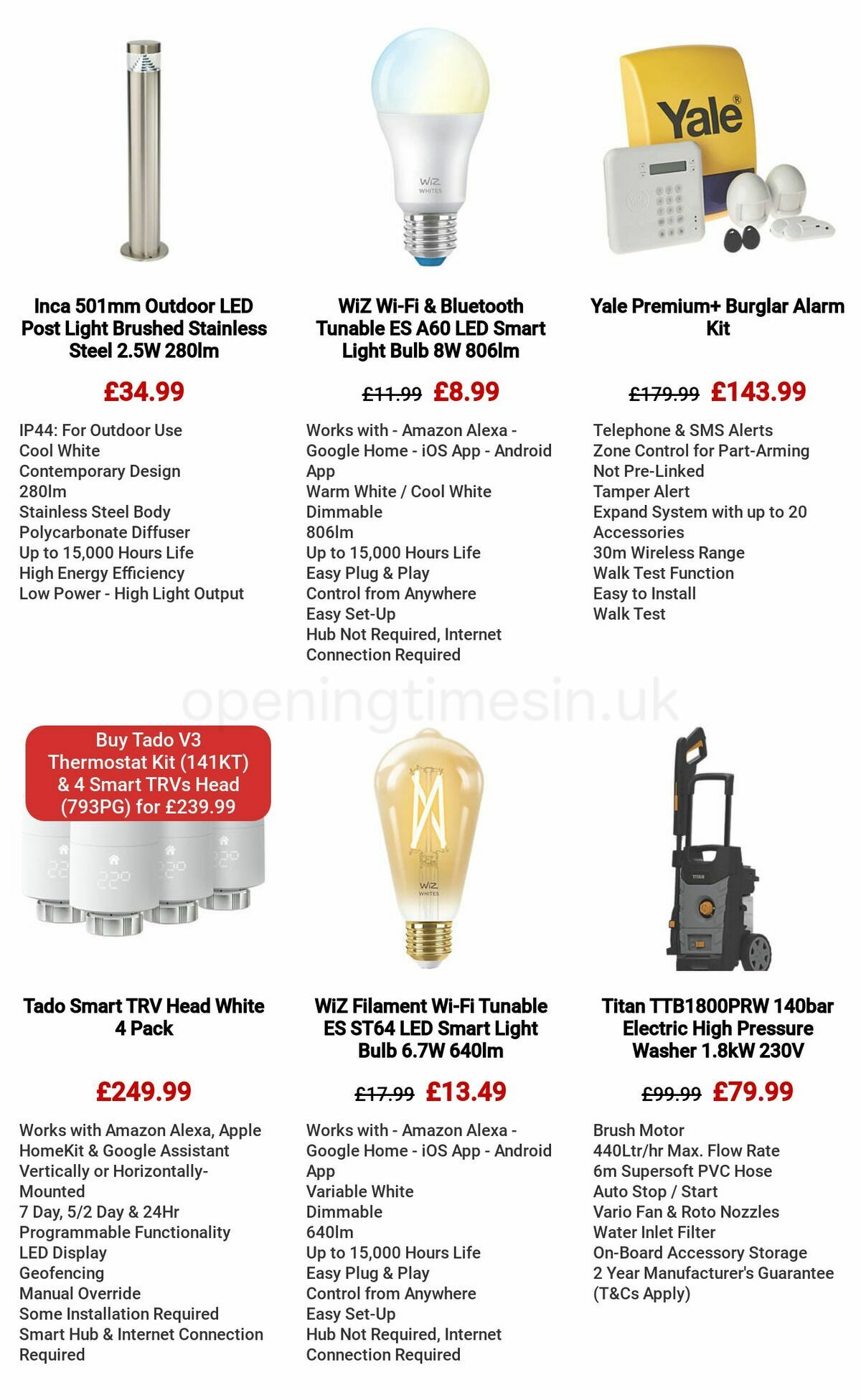 Screwfix Easter Deals Offers from 13 April