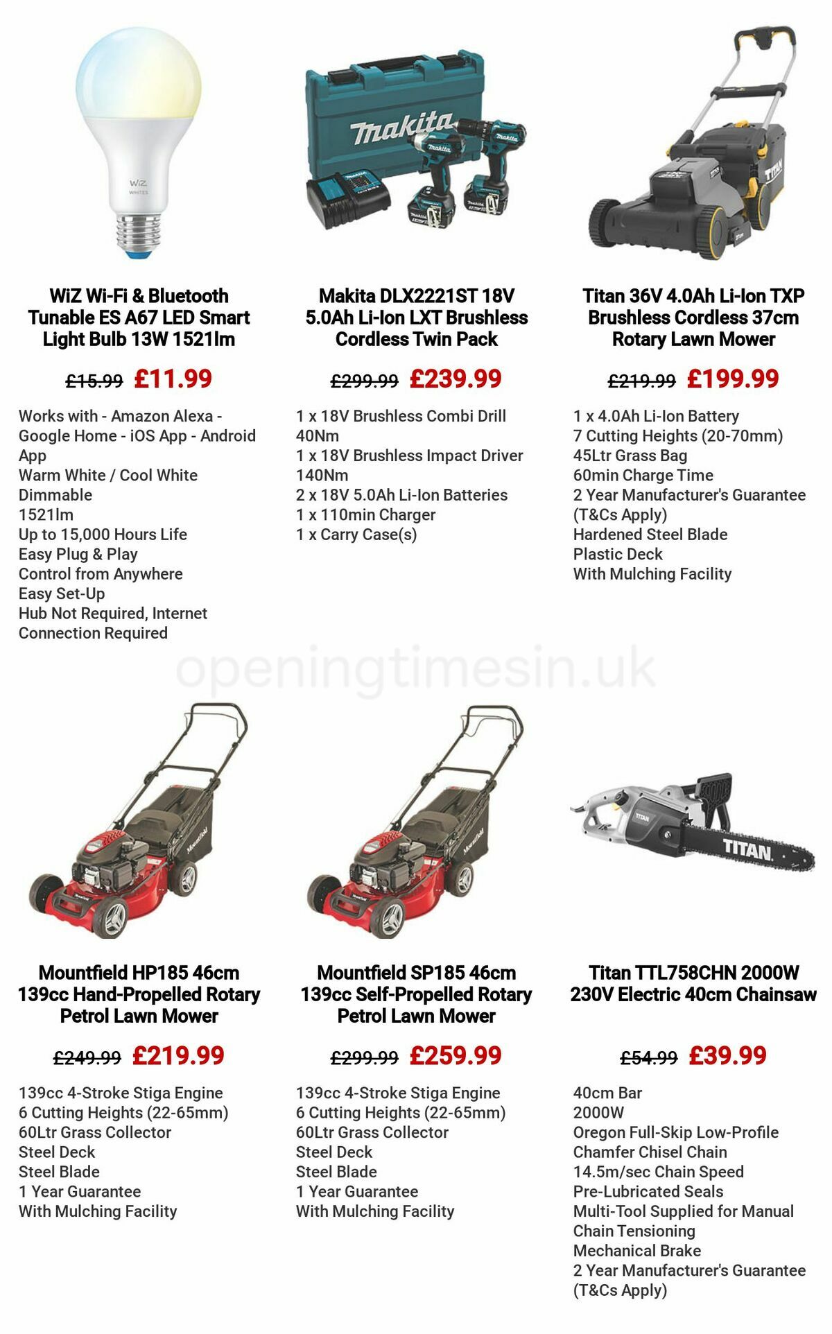 Screwfix Easter Deals Offers from 13 April