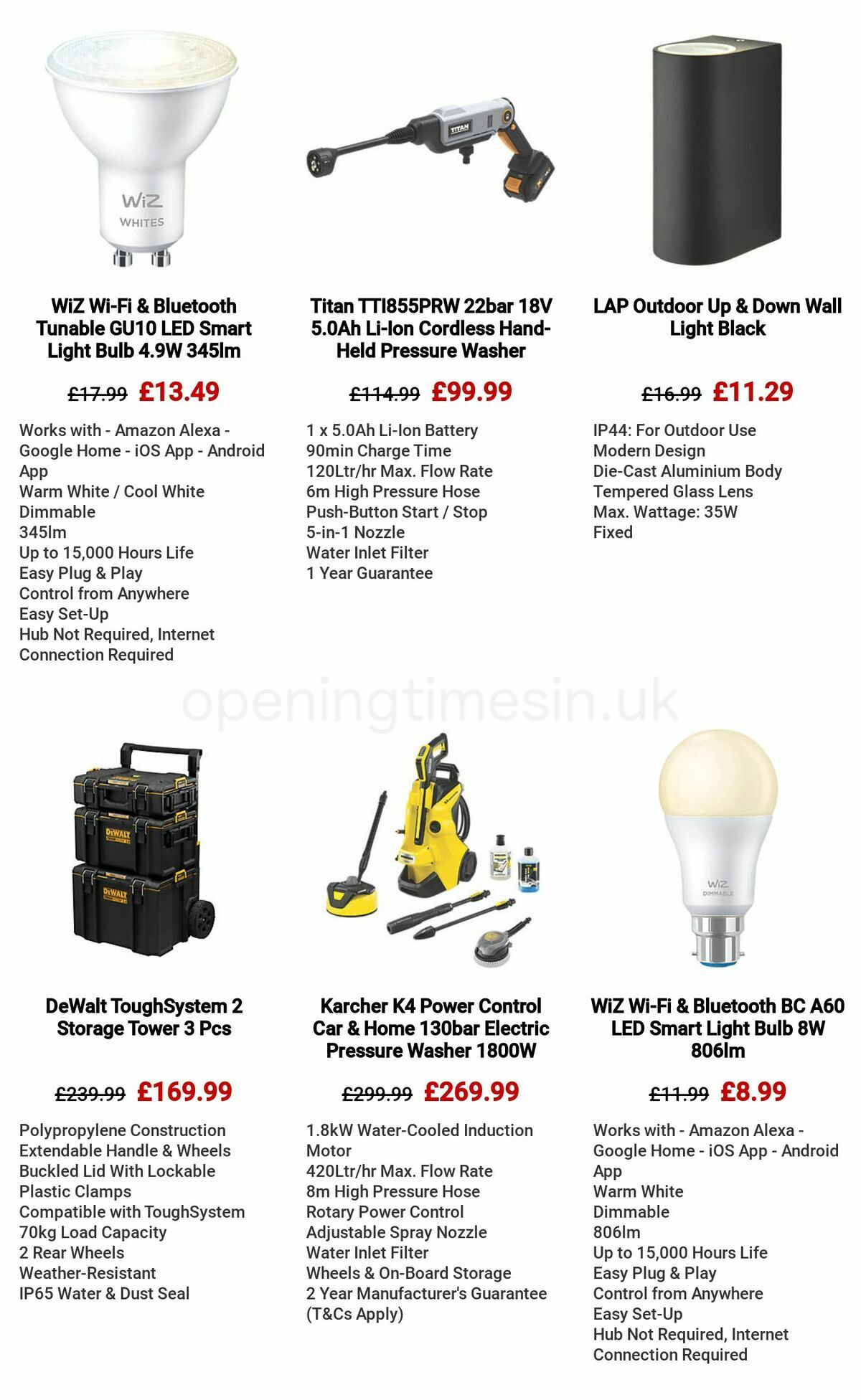Screwfix Easter Deals Offers from 13 April