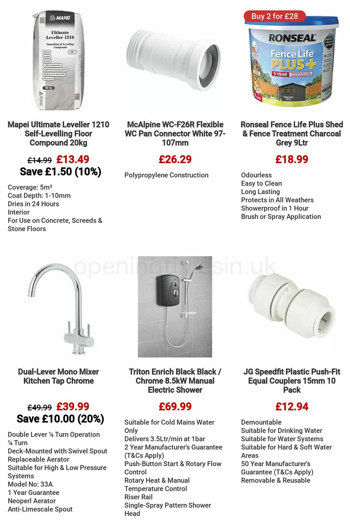 Screwfix Offers from 6 June