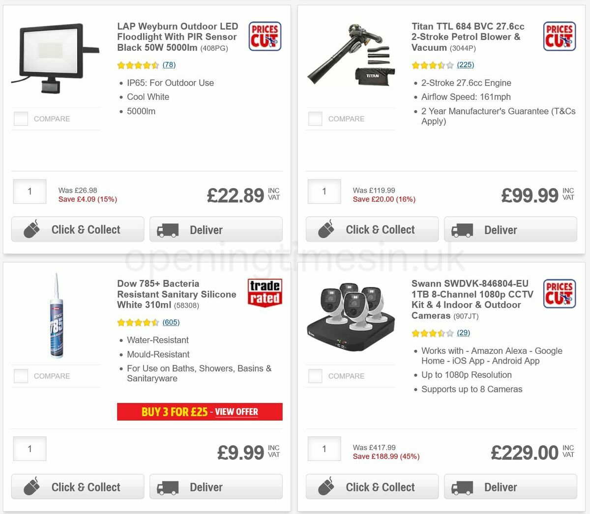Screwfix Offers from 20 September