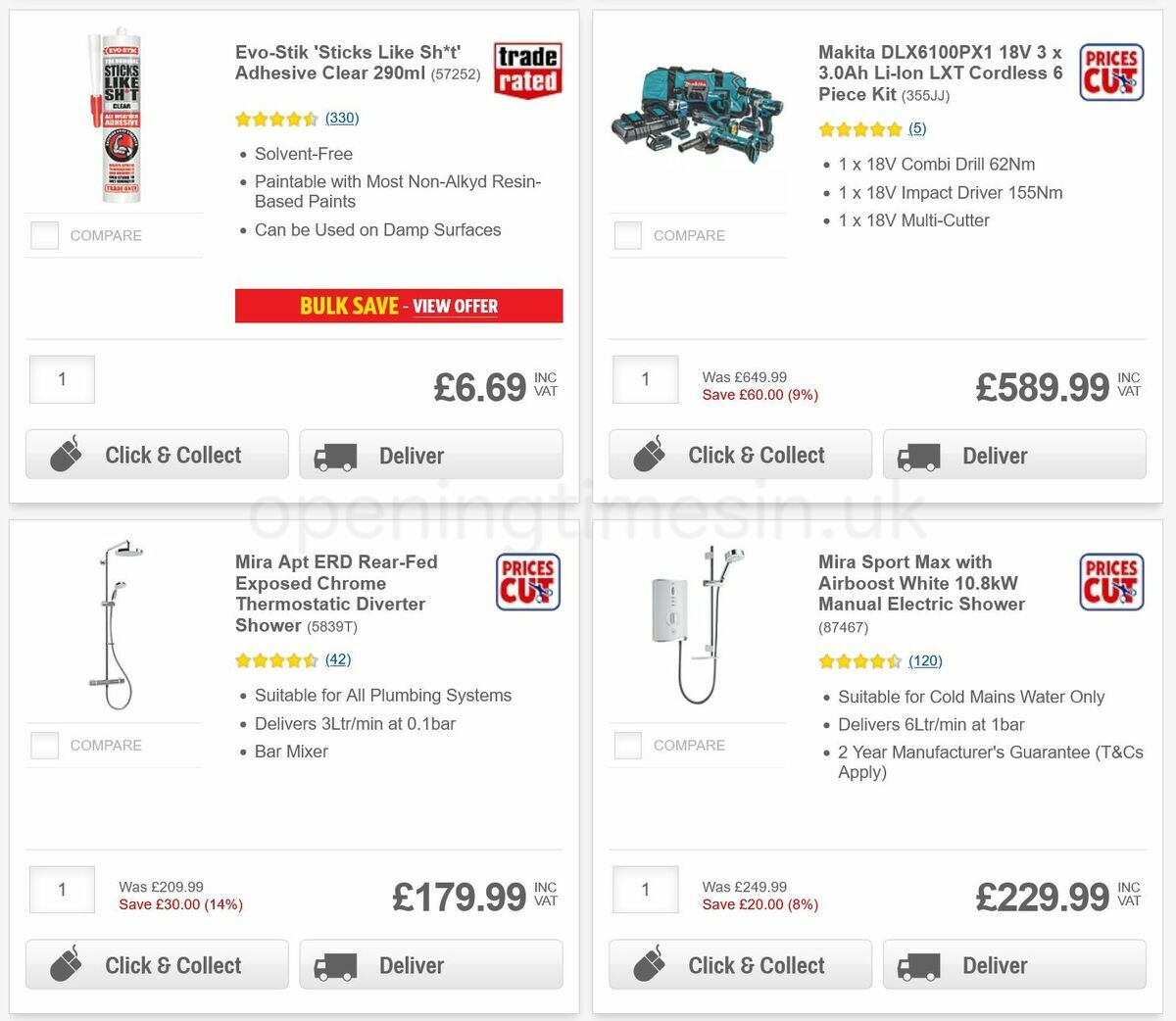 Screwfix Offers from 20 September
