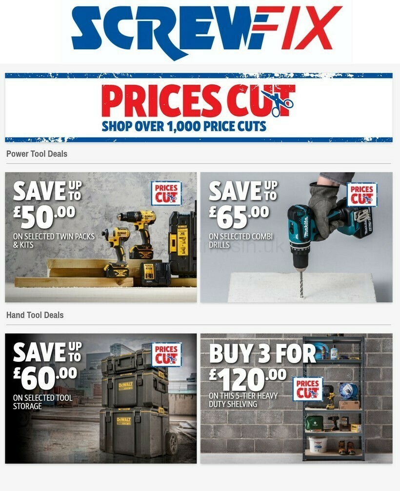 Screwfix Offers from 14 October