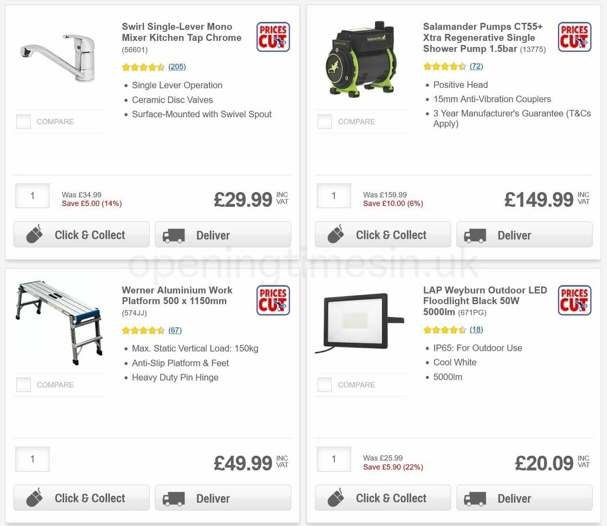 Screwfix Offers from 14 October