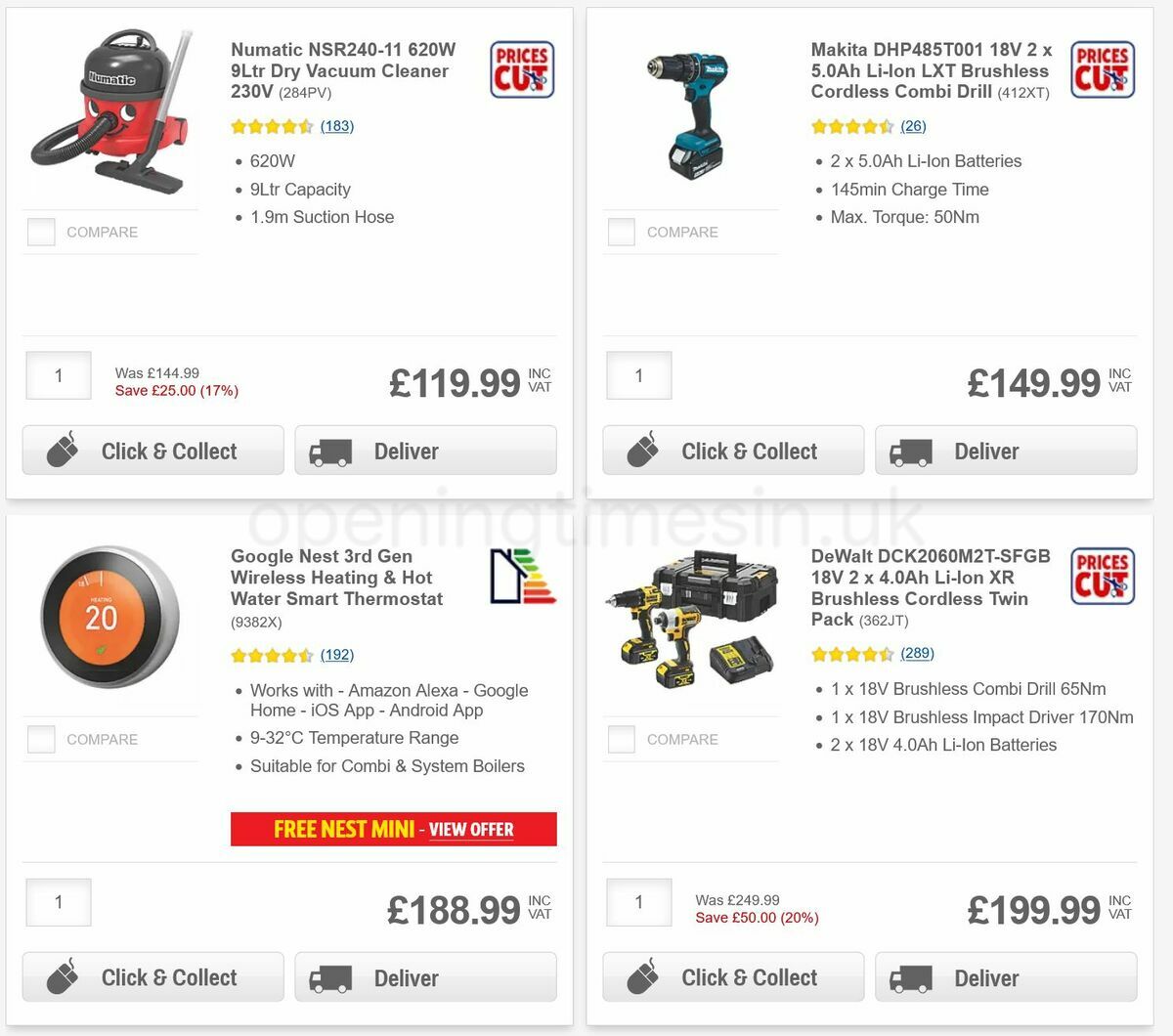 Screwfix Offers from 14 October