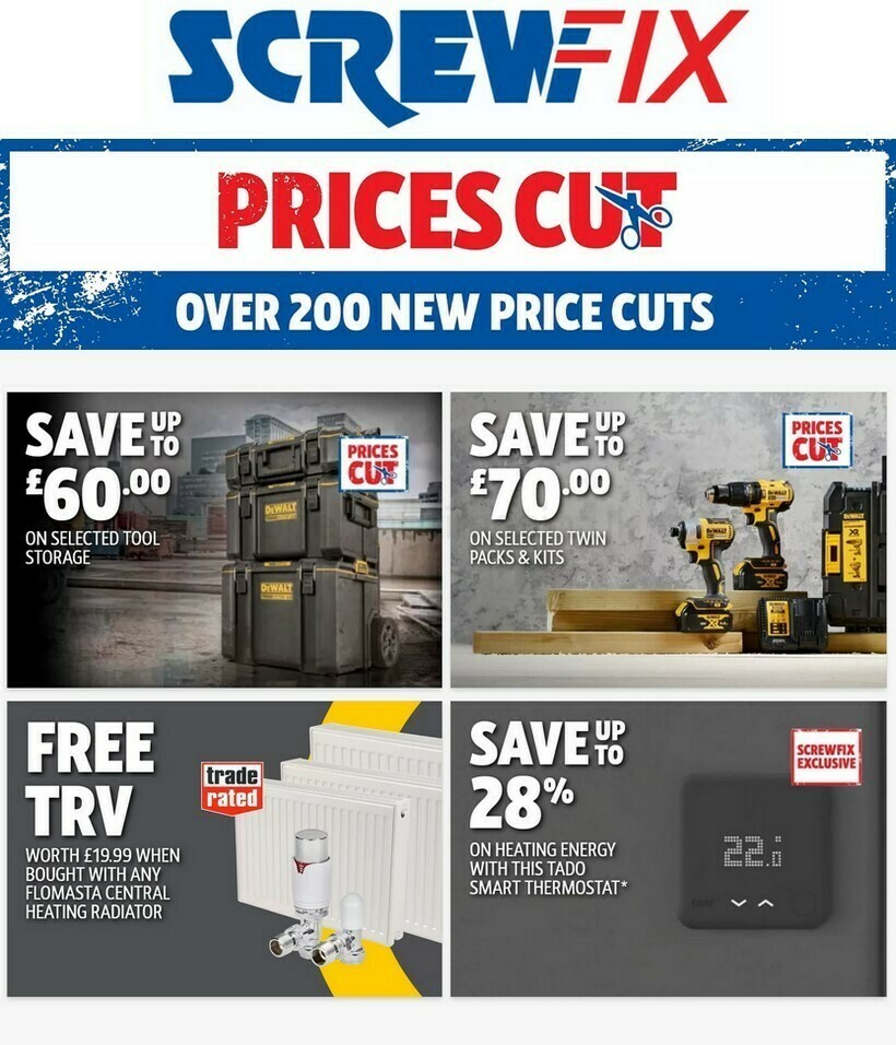 Screwfix Offers from 1 November