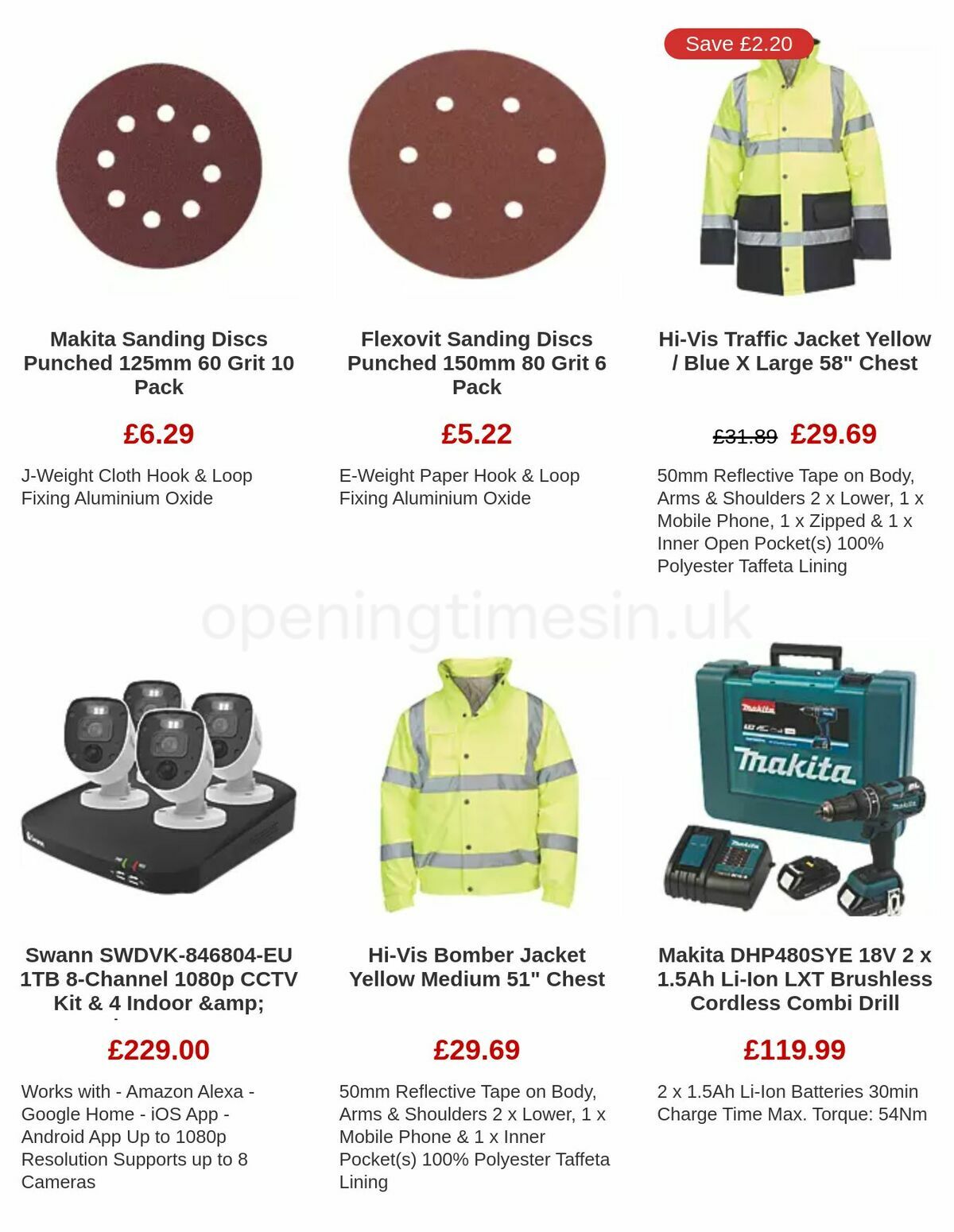 Screwfix Clearance Offers from 17 November