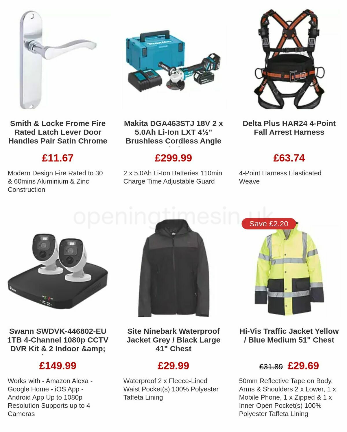 Screwfix Clearance Offers from 17 November