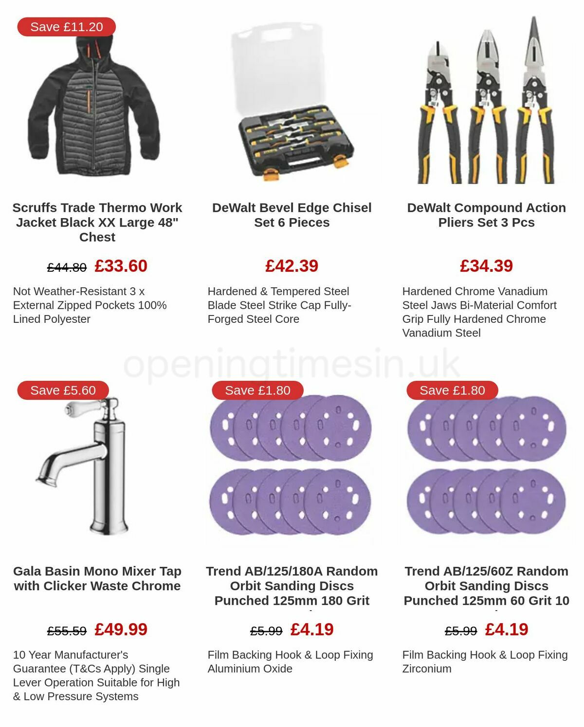 Screwfix Offers from 29 December