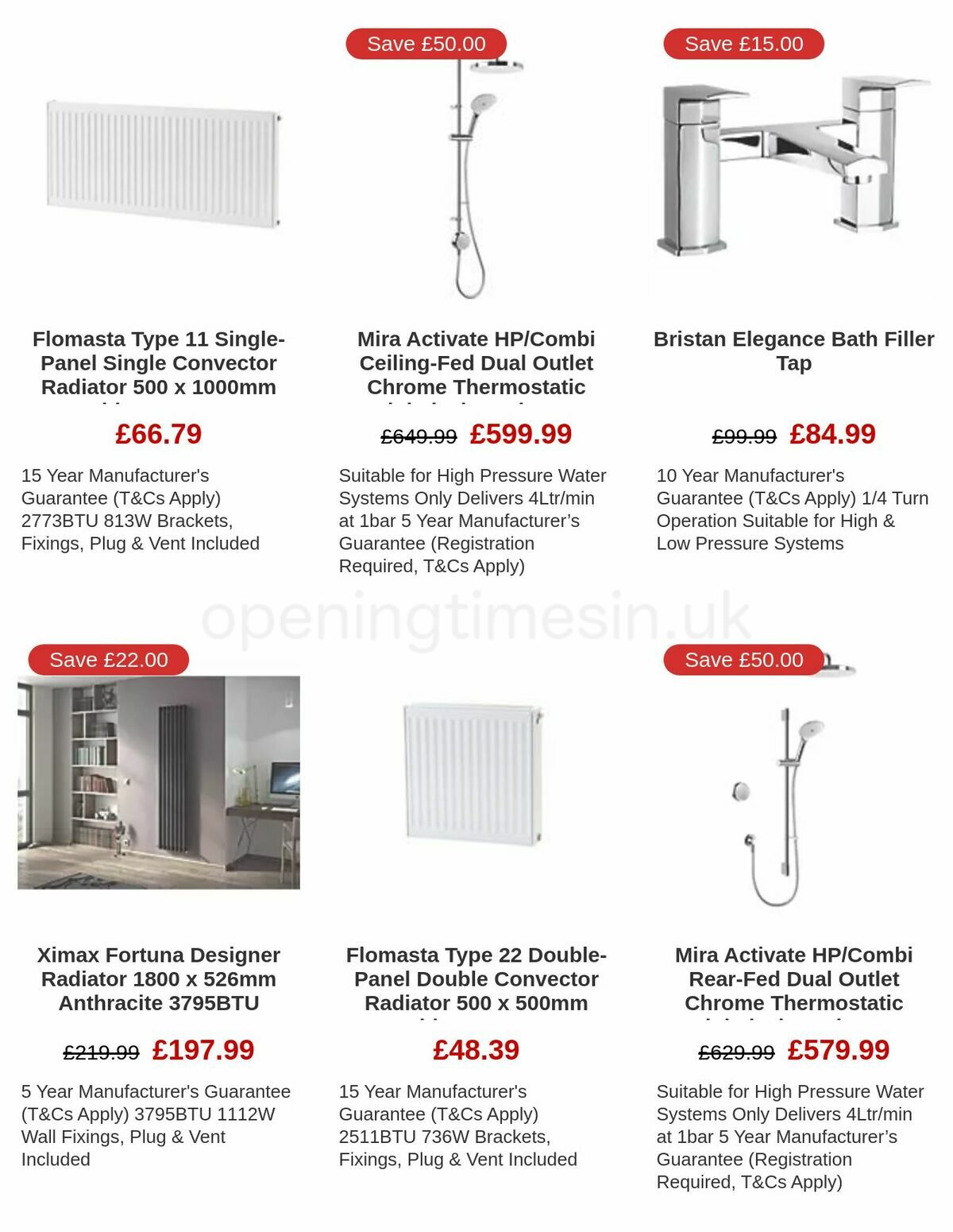 Screwfix Offers from 6 January