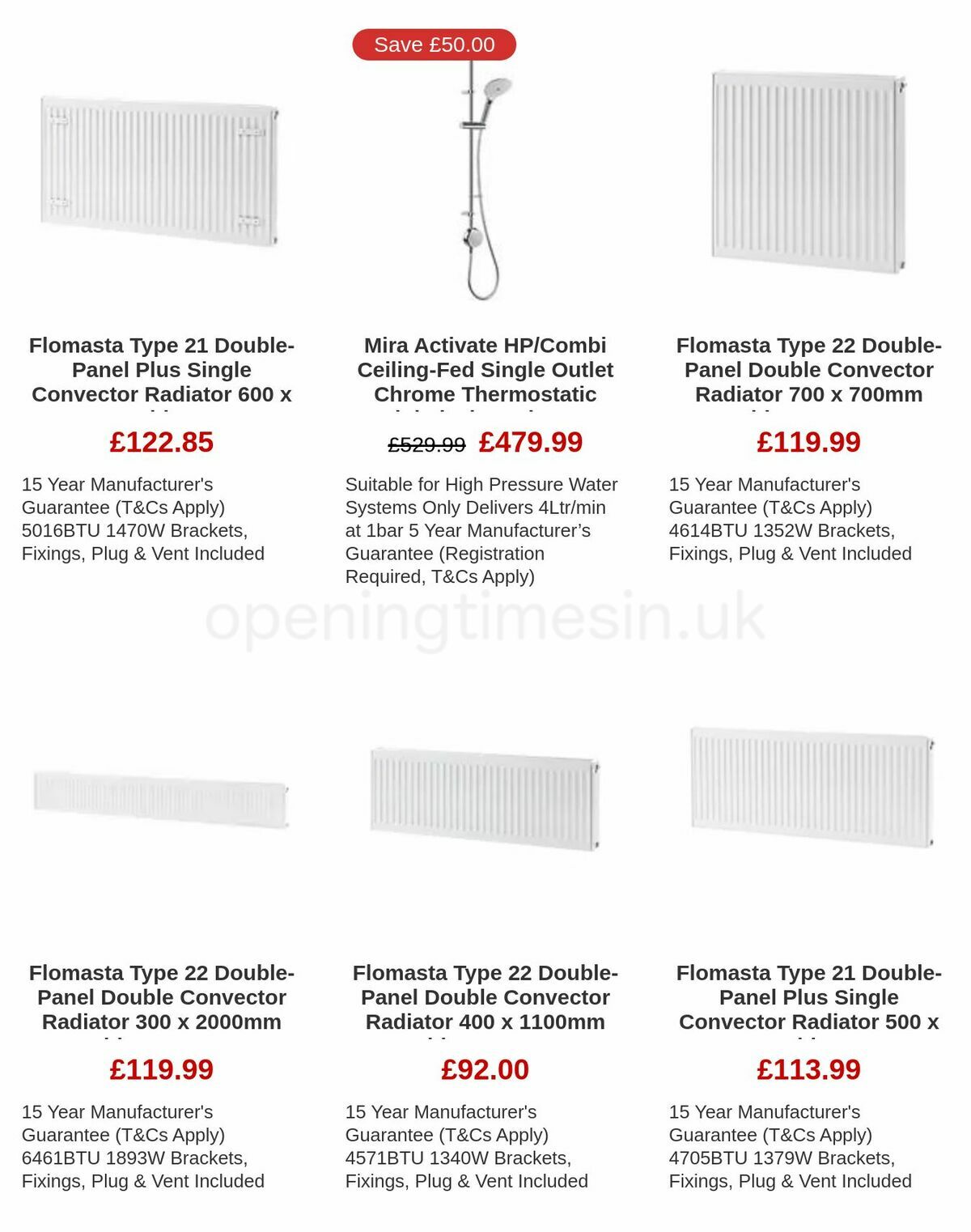 Screwfix Offers from 6 January