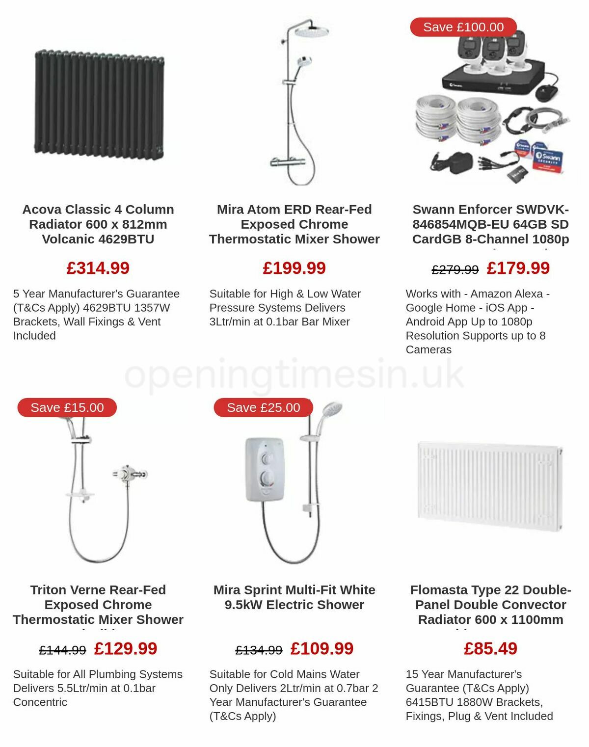 Screwfix Offers from 6 January