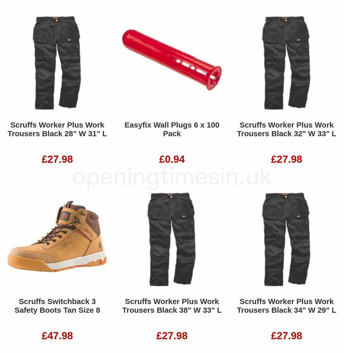 Screwfix Offers from 9 March