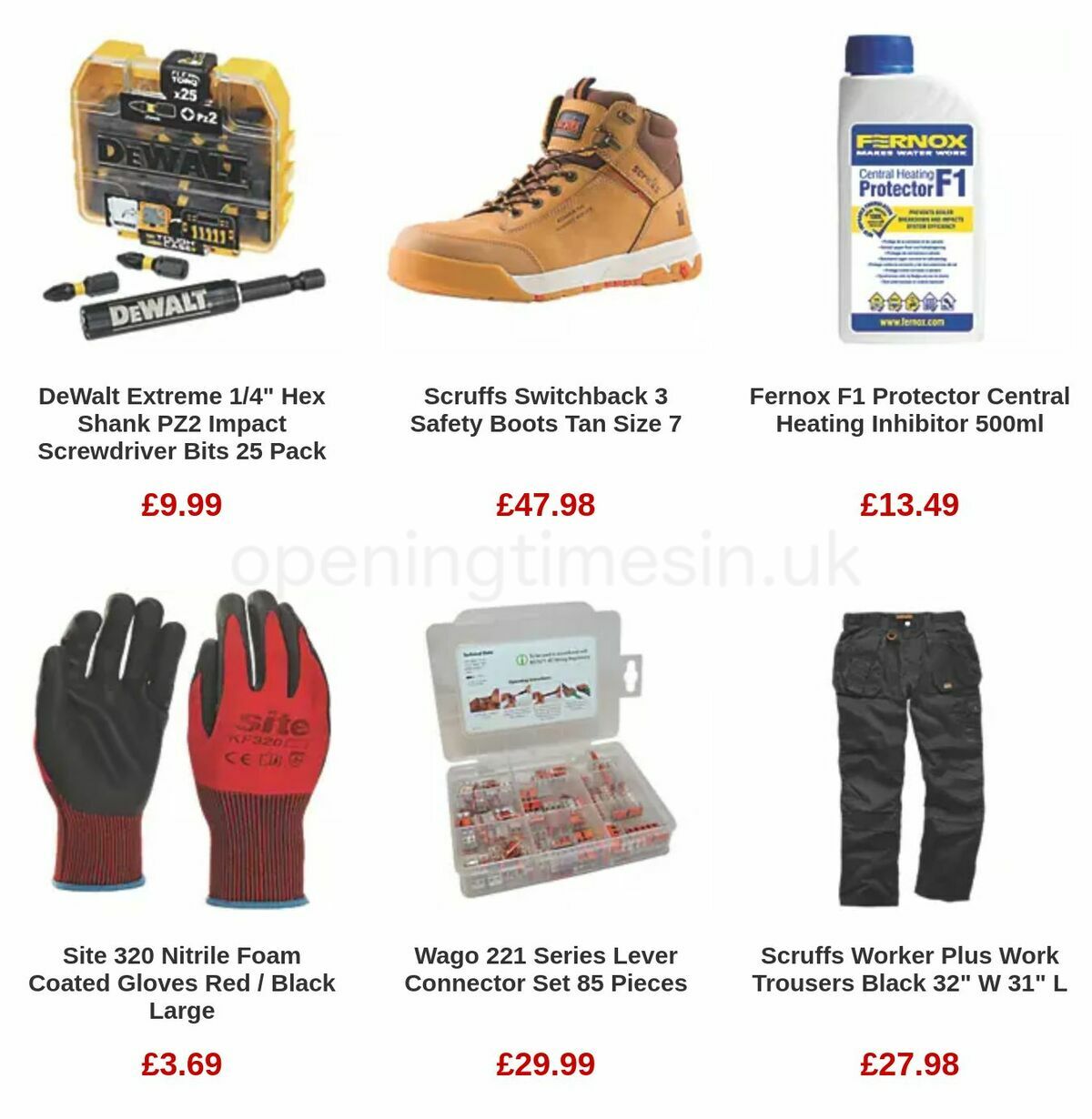 Screwfix Offers from 9 March