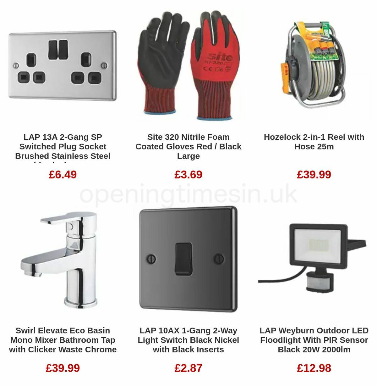 Screwfix Offers from 22 March