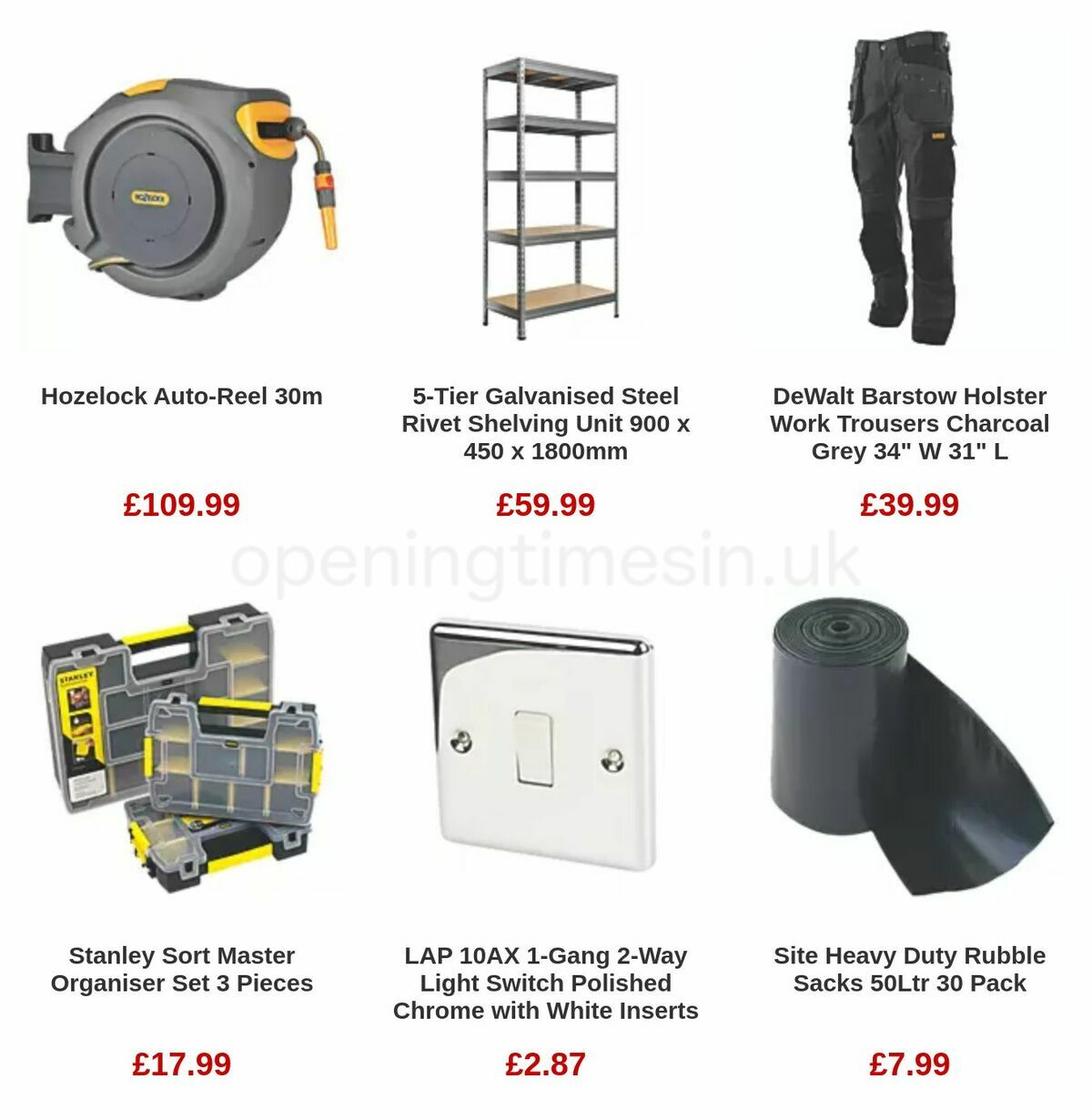 Screwfix Offers from 22 March
