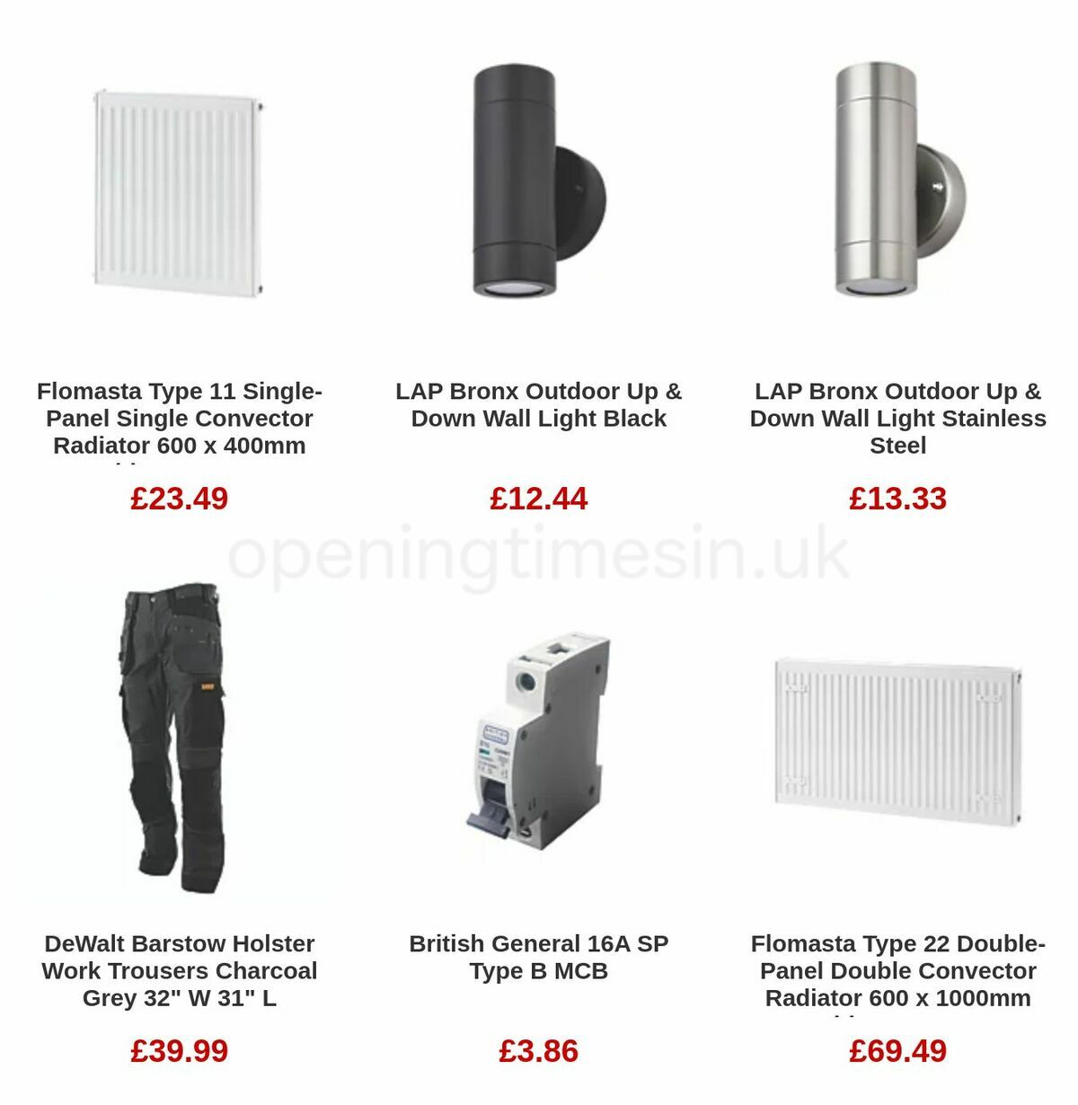 Screwfix Offers from 22 March