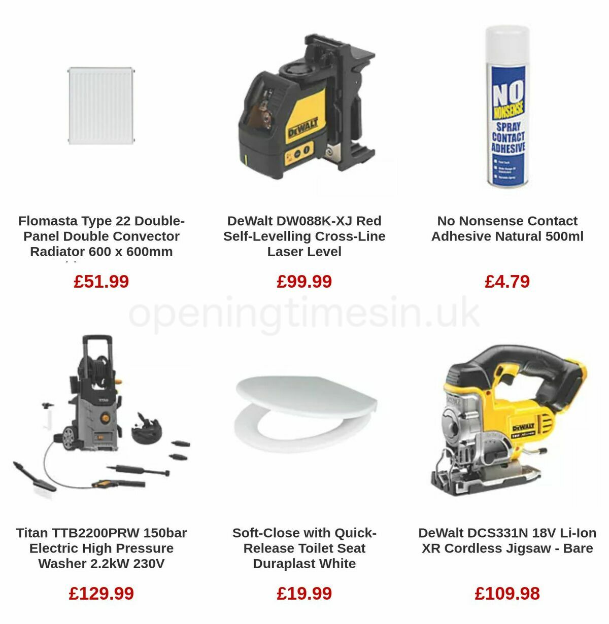 Screwfix Offers from 22 March