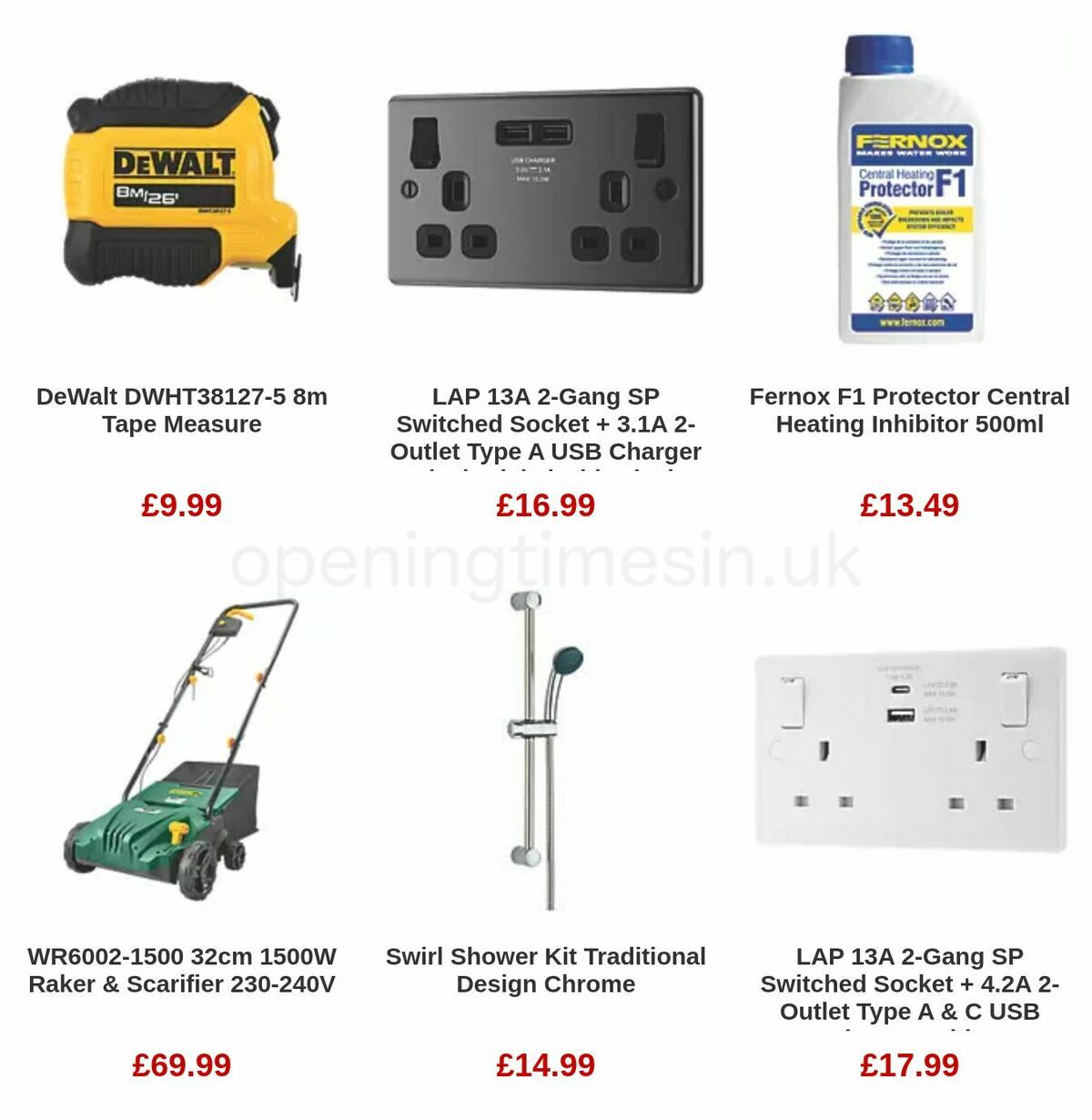 Screwfix Offers from 22 March