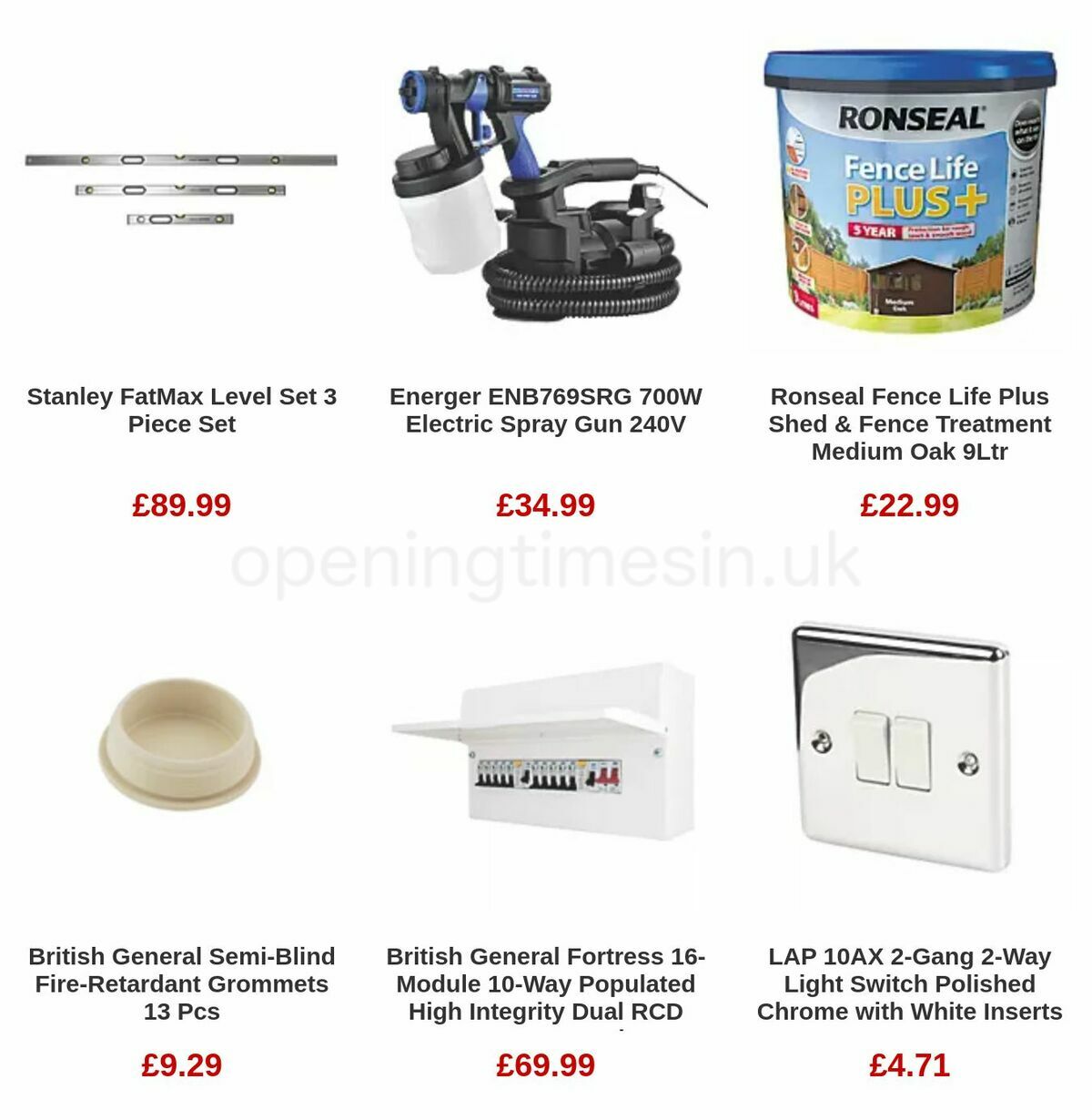 Screwfix Offers from 22 March