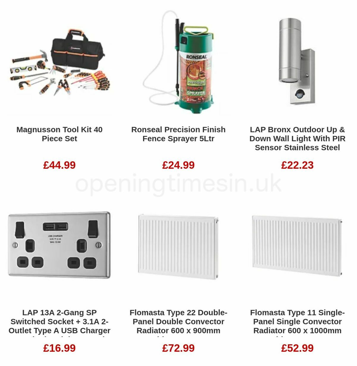 Screwfix Offers from 22 March