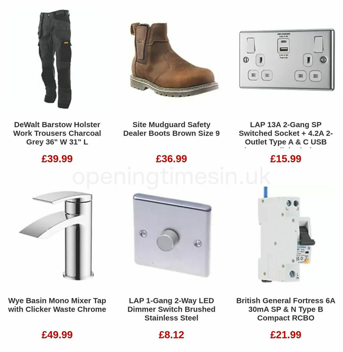 Screwfix Offers from 22 March