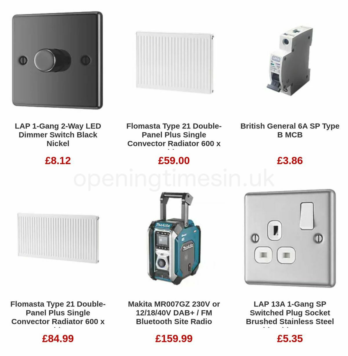 Screwfix Offers from 22 March