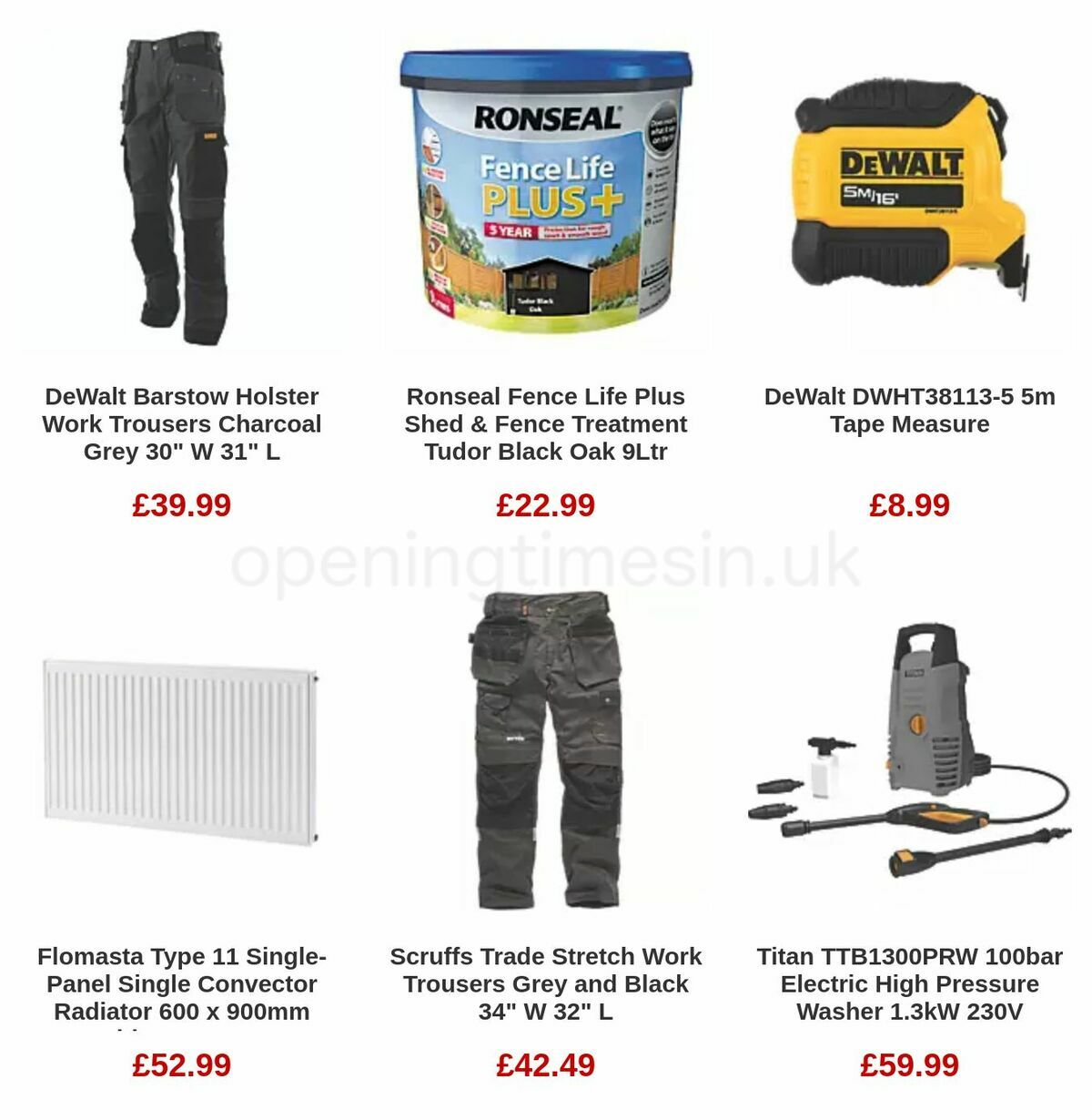 Screwfix Offers from 22 March